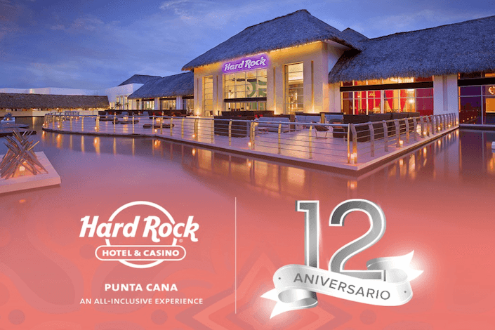 Feliz 12º aniversario al Hard Rock Hotel & Casino Punta Cana