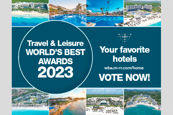 19 Blue Diamond Resorts nominated for the Travel + Leisure 2023 World's Best Awards