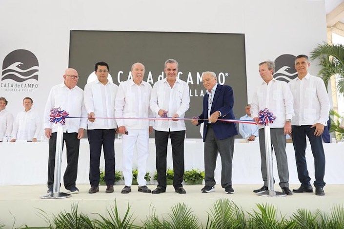 Presidente Abinader inaugura las nuevas instalaciones de Casa de Campo Resort