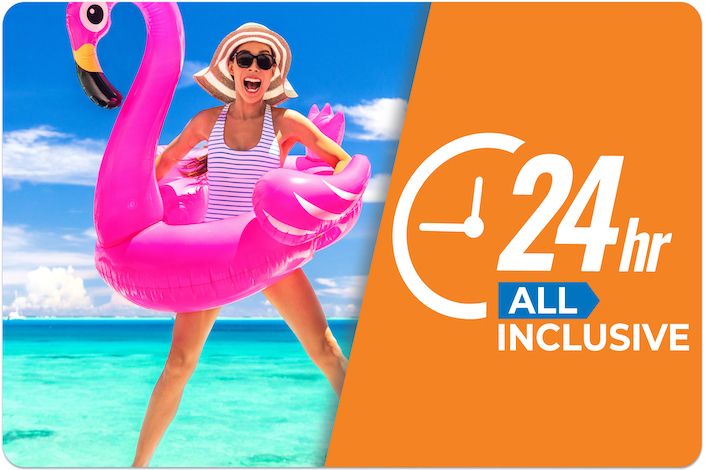 24-hour all-inclusive at Viva Resorts by Wyndham