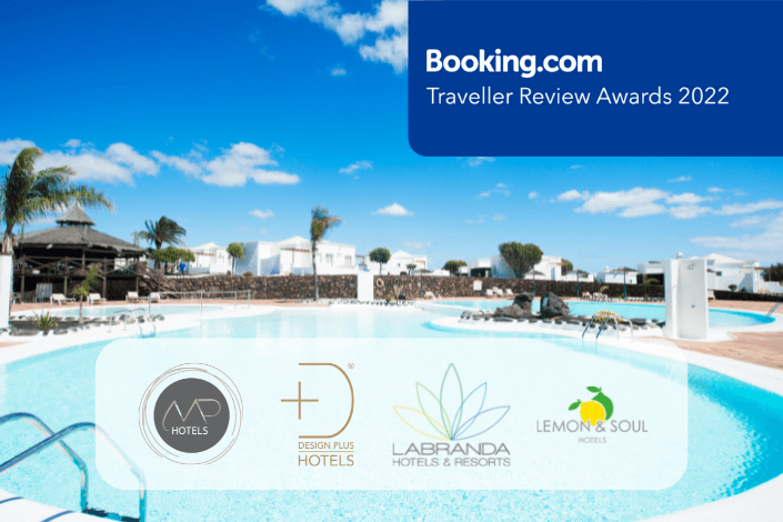 17 Meeting Point Hotels in the Canary Islands receive the Traveller Review Award 2022 by Booking.com