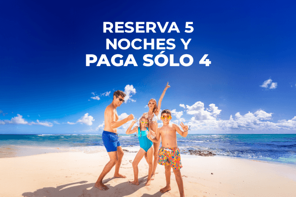 ¡5ª Noche Gratis en Sandos Caracol!