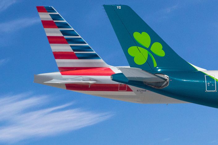 AA and Aer Lingus launch new codeshare agreement, offering customers more choices for travel between the U.S. and Europe