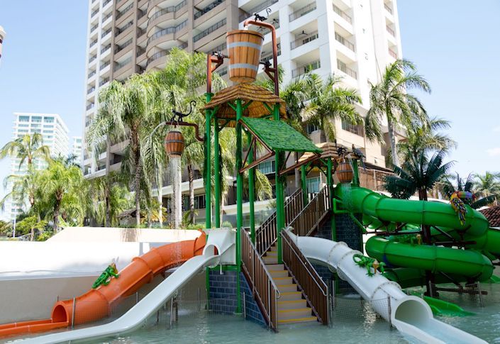 AMResorts has opened their most recent attraction “Sunny’s Place Splash Water Park”