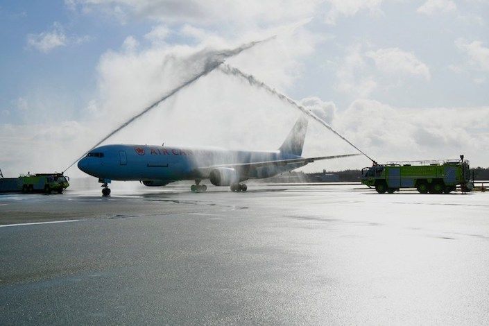 Air Canada and Air Canada Cargo inaugurate freighter service into Halifax