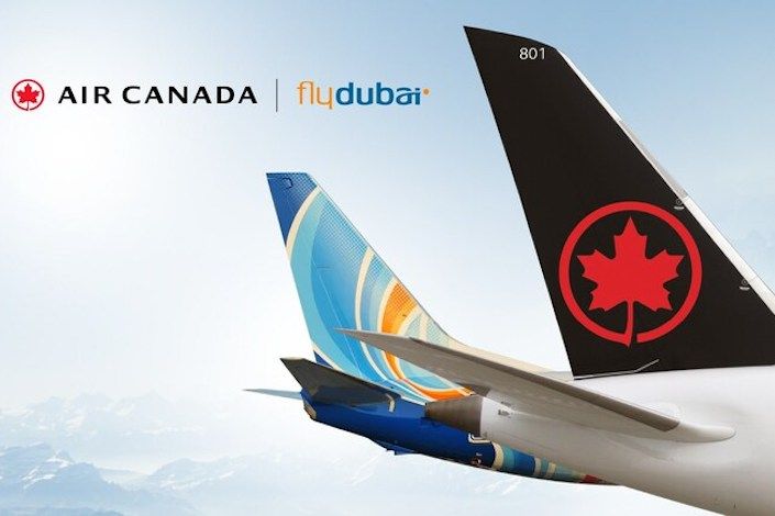 Air Canada and flydubai unveil partnership expanding footprint between Canada and the Middle East, East Africa, Indian Subcontinent and Southern Asia