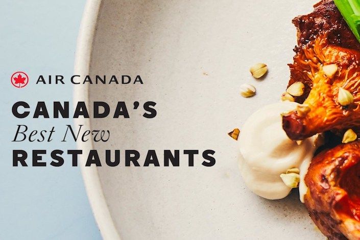 Air Canada announces Canada's Best New Restaurants 2022