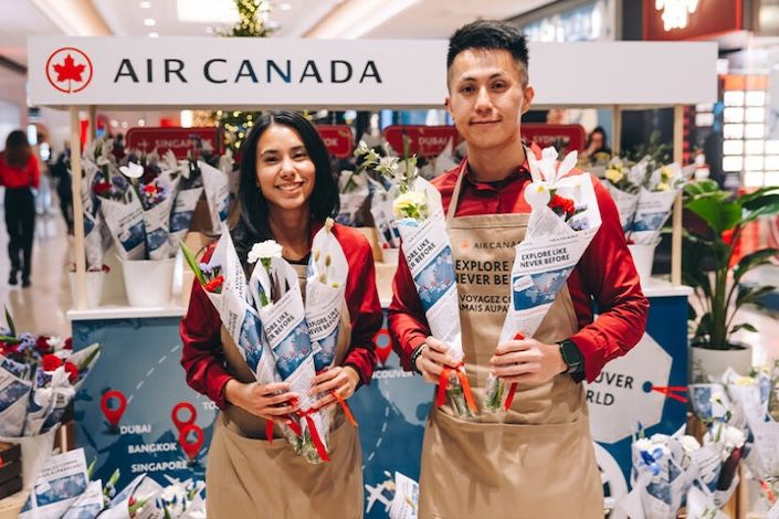 Air Canada in Vancouver to celebrate increased Asia capacity