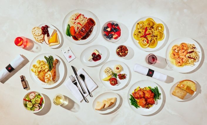 Air Canada serves up globally inspired flavours with major upgrade to in-flight menus