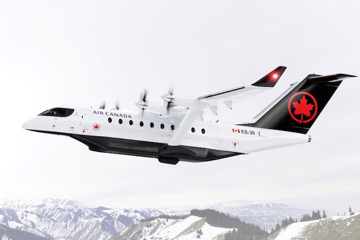 Air Canada to acquire 30 ES-30 electric regional aircraft from Heart Aerospace