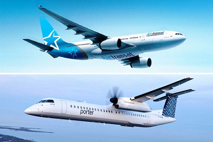 Air Transat and Porter Airlines conclude code-sharing agreement