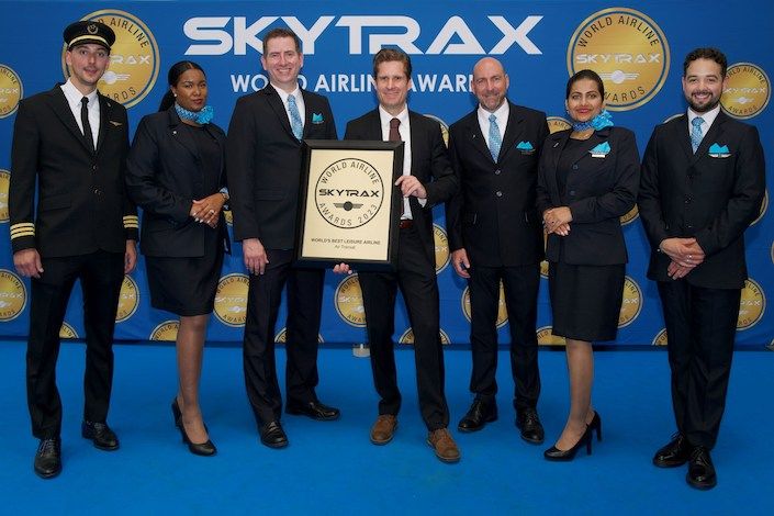 Air Transat voted World's Best Leisure Airline at 2023 Skytrax World Airline Awards