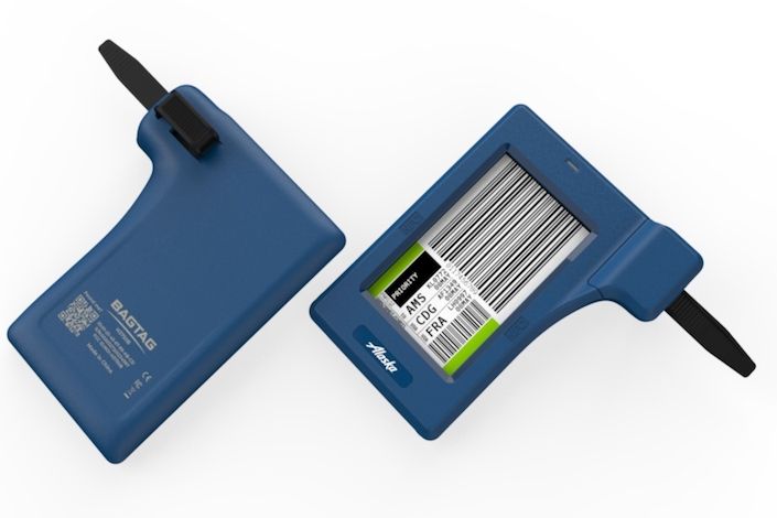Alaska Airlines becomes first U.S. airline to launch electronic bag tag program