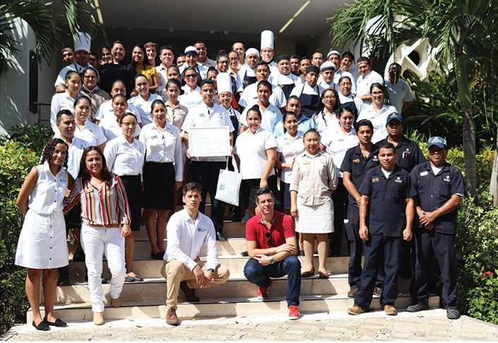 All Sandos Hotels & Resorts in Mexico are awarded Preverisk Certification
