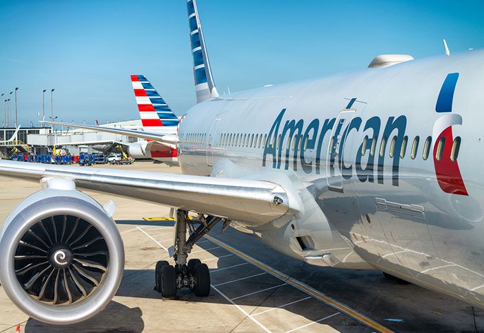American Airlines gets ready for football with Live Action in flight and more