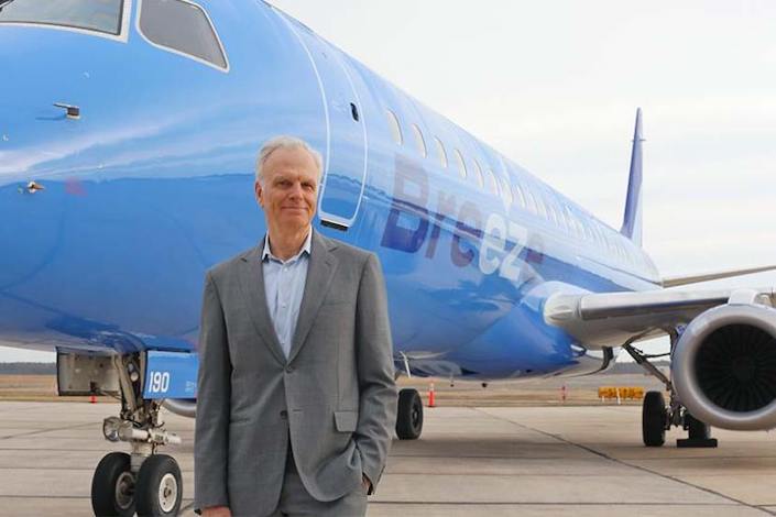 Breeze Airways hopes new PBG flights to Orlando will catch the eye of Quebec travellers