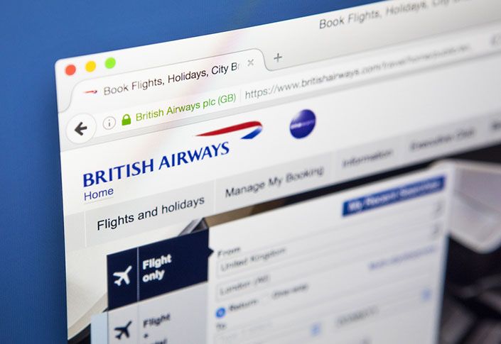 British Airways travelers’ credit card details hacked