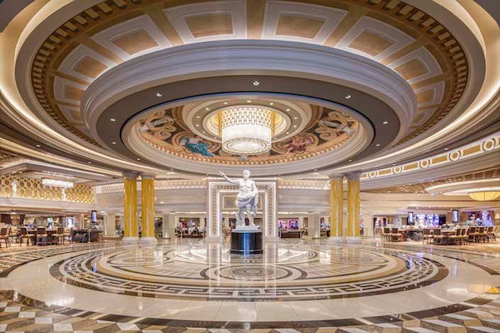 Caesars Palace enhances guest arrival experience with multimillion-dollar main entrance renovation