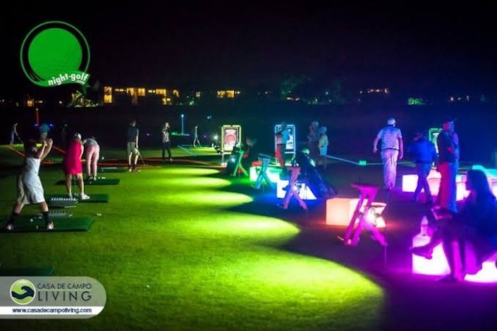 Golf nocturno en Casa de Campo Resort
