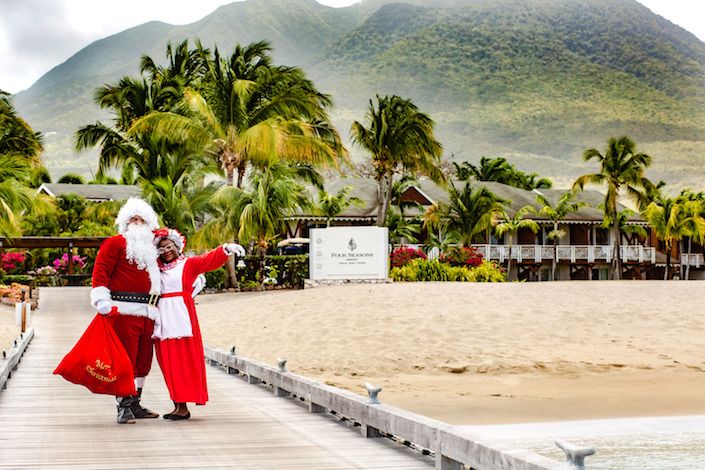 Celebrate the holiday season Caribbean style at Four Seasons Resort Nevis