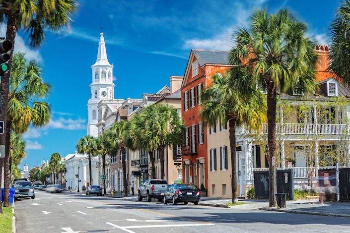 Charleston the second most expensive US destination this spring, survey reveals