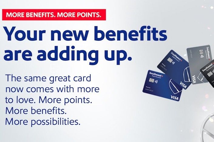 Chase and Southwest Airlines expand benefits for Southwest Rapid Rewards cardmembers