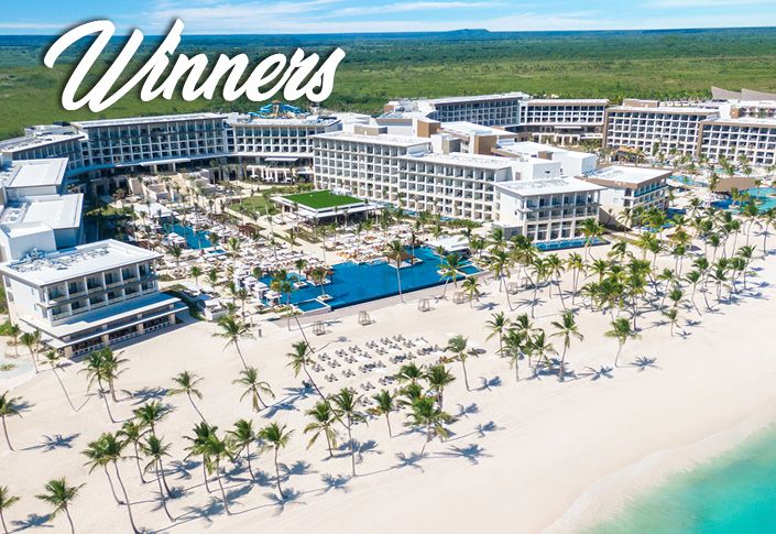 Congratulations to Playa Hotels & Resorts contest winners!