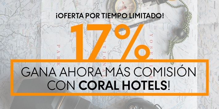 Augmentez vos commissions dès maintenant avec Coral Hotels!