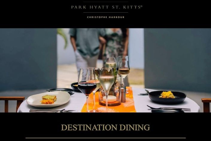 Culinary experiences at Park Hyatt St. Kitts