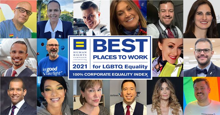 Dedication to perfection — American Airlines earns perfect score on Corporate Equality Index again