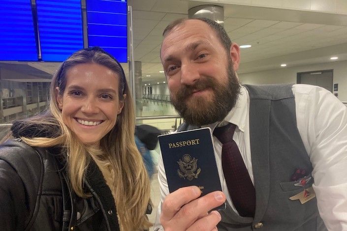 Delta flight attendant saves customer’s honeymoon trip