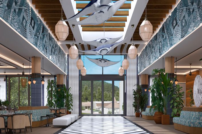 Dining options at all-inclusive, adults only Ocean Eden Bay