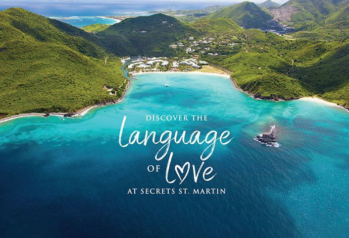 Discover the language of love at Secrets St. Martin Resort & Spa