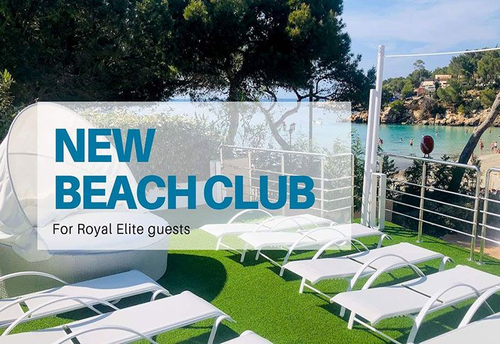 Discover the new Royal Elite Beach Club at Sandos El Greco