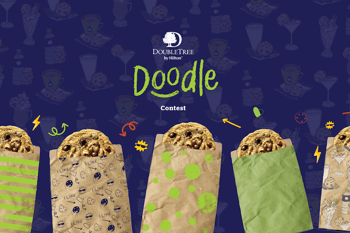 DoubleTree by Hilton invites fans to first‑ever DoubleTree Doodle social media contest celebrating the signature, warm chocolate chip cookie