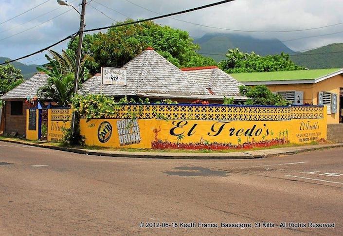 El Fredos Restaurant and Bar in St. Kitts