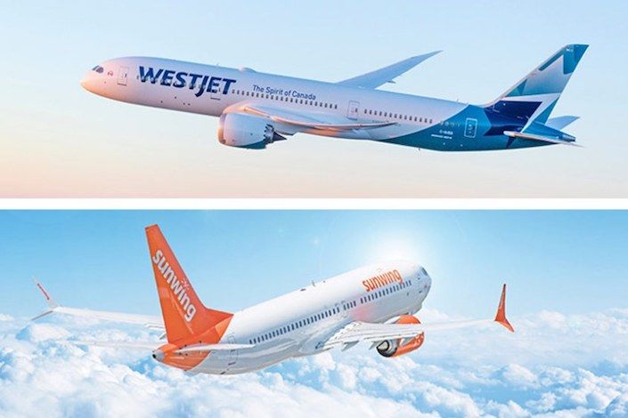 WestJet to shut down Sunwing Airlines, merge it with mainline business