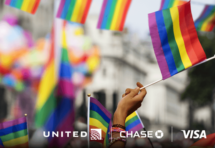 Flying with Pride: United, Chase and Visa join forces in support of LGBTQ+ Equality