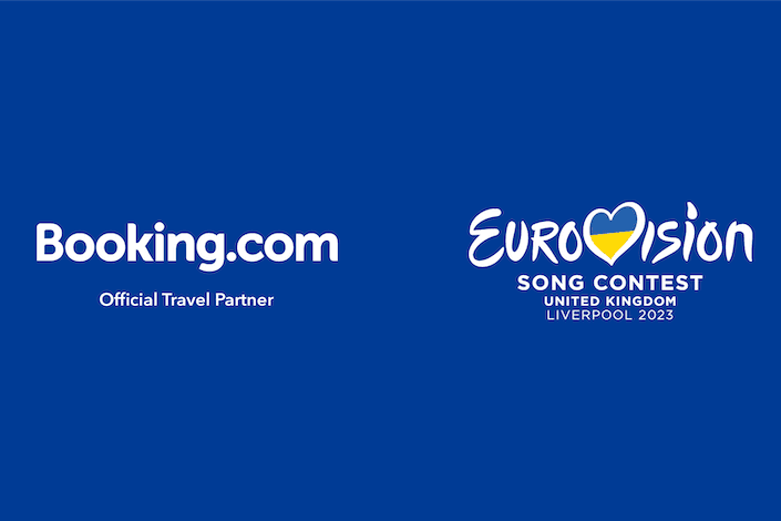 For the third year running, Booking.com announces it is the official travel partner of the Eurovision Song Contest 2023
