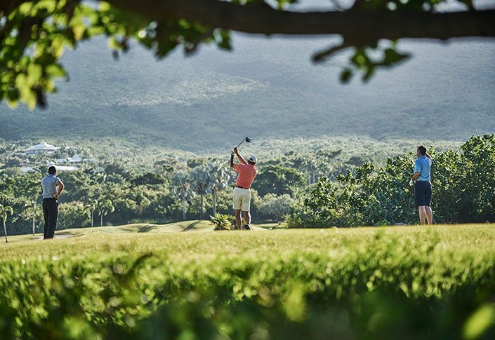 Four Seasons Golf in Nevis- A must for your bucket list golfing clients!