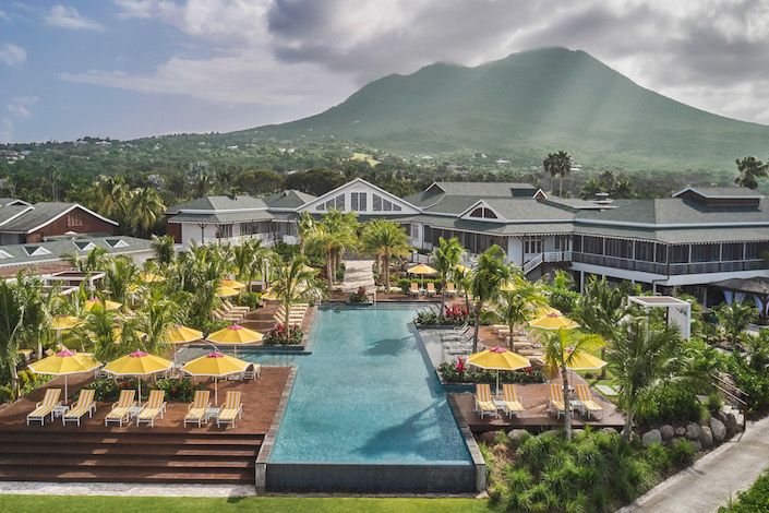 Four Seasons Resort Nevis welcomes guests to experience a wonderland of holiday magic