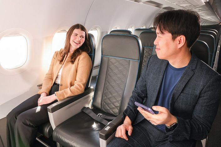 Frontier Airlines introduces new UpFront Plus seating with a guaranteed empty middle seat