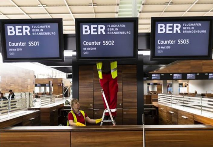 Germany's new Berlin airport set for take off, nine years late