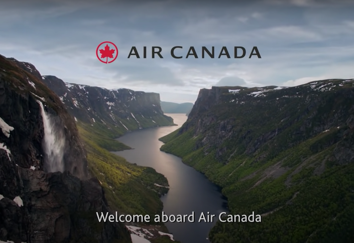 Iconic national scenes get starring role in Air Canada's new onboard safety video, Ode to Canada