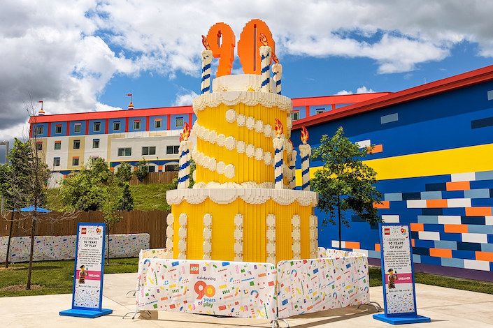 LEGOLAND® New York Resort gives away "90 Surprises Per Week" to celebrate the 90th anniversary of the LEGO® Group