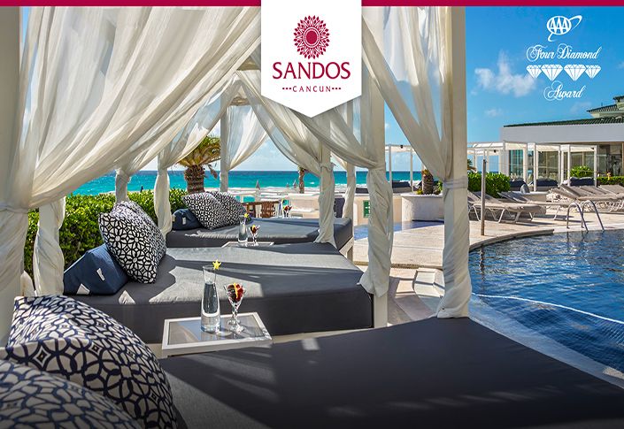 Learn about what's new at Sandos Cancun