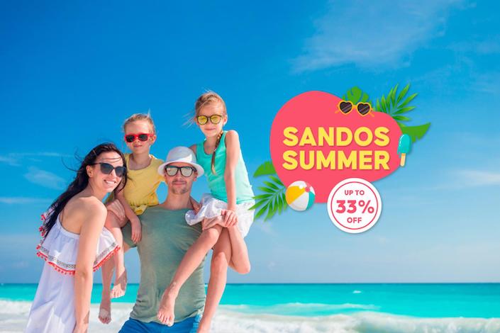 Live the Summer Sandos with up to 33% off