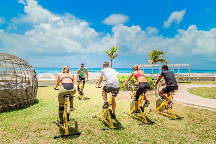 Live the WellFit Experience at Sandos Cancun!