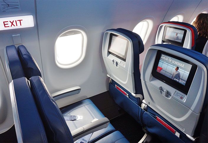 More space through summer: Delta will block middle-seat selection and cap cabin seating
