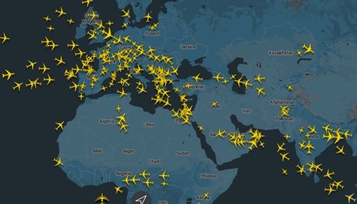 Guerre au Moyen-Orient: le point sur le trafic aérien ce lundi 13 avril